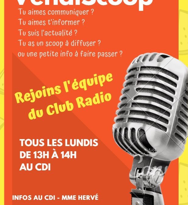 1e réunion du club radio VenaiScoop